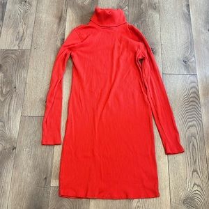 Wild fable ribbed turtle neck dress